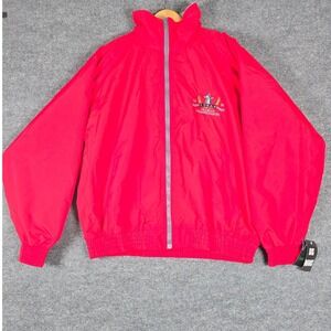 VTG Cold Storage USA Arabian Championships 1994 Red Windbreaker Jacket Mens 3X‎